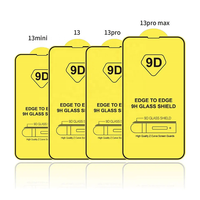Protecteur d'écran en verre trempé 9H incurvé de 0.3mm Weview pour iPhone 14 Pro Max 13 12 Pro Max Accessoire de téléphone portable