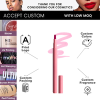 Gloss à lèvres mat à haute pigmentation, longue durée, imperméable, personnalisé, marque privée, crayon contour pour les lèvres