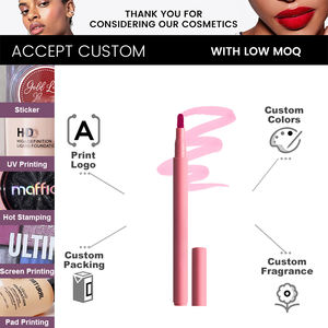 Pensil Lip Liner Kontur Pewarna Bibir Matte Tahan Lama Tahan Air Pigmentasi Tinggi Label Pribadi Kustom - Product Image 4