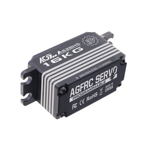 AGFRC A62BHS 16KG 0.058Seg. de Alta Velocidad HV con Engranajes Metálicos Resistentes, Digital Programable sin Escobillas de Perfil Bajo para Coches RC 1/10 - Product Image 1