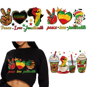 Benang Natal benang palsu populer desain layar cetak Transfer panas besi pada penghancur panas plassol Offset Transfer panas kustom - Product Image 3