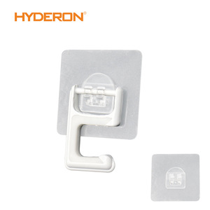 Hyderon <b>Mop</b> Holder <b>Wall</b> Mounted Metal Bracket With Plastic Clips For Bathroom And Toilet - Product Image 2