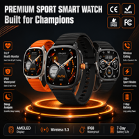 Montre connectée 2026 pour hommes, NFC, AMOLED, étanche, sport en extérieur, fréquence cardiaque, SpO2, tension artérielle, suivi du sommeil, fitness tracker, appels sans fil