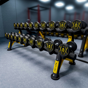 Thiết kế mới phong cách mới phòng tập thể dục CPU quả tạ vòng đầu quả tạ - Product Image 5