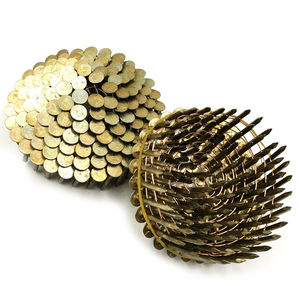 Feuer verzinkte glatte Ringschaft spule Dach nägel 1 1 4 Dachs pulen nägel China Hersteller - Product Image 1