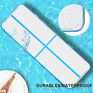 Piste d'air gonflable pour gymnastique et tumbling sportif, avec rouleau en mousse - Product Image 6