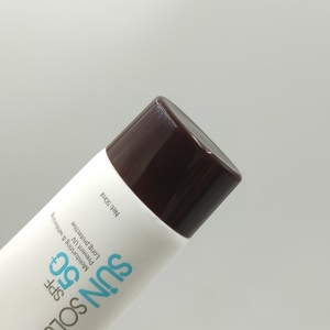 Wholesale Custom 50ml <b>Plastic</b> Cosmetic Oval <b>Tubes</b> for Sunscreen - Product Image 3