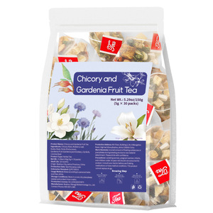 Complément d'acide urique, thé pour l'équilibre de l'acide urique, thé de chicorée et de fruit de gardénia pour l'arthrite - Product Image 1