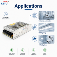 Alimentation à découpage triple sortie 50W 5V 15V -15V T-50C, SMPS AC/DC à trois sorties pour contrôle industriel