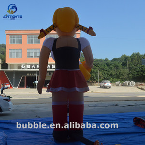 Yüksek kaliteli şişme kız büyük şişme kadın modeli balon ekran için - Product Image 5