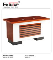 Ekintop Vente Directe Usine Promotion Chaude Table de Bureau en Bois Exécutive Pas Chère