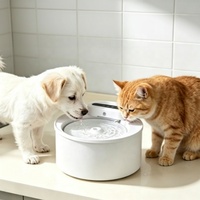 Distributeur d'eau pour animaux de compagnie USMILEPET ultra silencieux 3L, fontaine à eau automatique pour chat, abreuvoir pour chien, distributeur d'eau USB pour chat et chien
