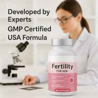 Capsules de soutien à la fertilité pour adultes pour femmes et hommes - Nutrition reproductive, soutien immunitaire, complément alimentaire certifié GMP, OEM/ODM disponible