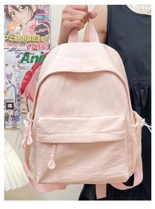 תיק גב האופנתי החדש תיק גב, תיק גב, תיק גב צבע מוצק - Product Image 5