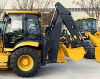 Matériel de terrassement de haute qualité, chargeuse-pelleteuse diesel XC870HK de 82 kW et 1 m³ pour l'aménagement paysager et la préparation du sol
