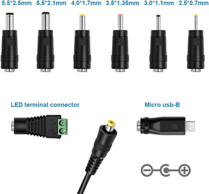 Alimentation ca à cc 3V 5V <span class=keywords><strong>6V</strong></span> 9V 12 V 15V 18V 24V 1A 2A 5A <span class=keywords><strong>adaptateur</strong></span> d'alimentation <span class=keywords><strong>universel</strong></span> <span class=keywords><strong>220V</strong></span> à 12 V Volt <span class=keywords><strong>adaptateur</strong></span> ca - Product Image 5
