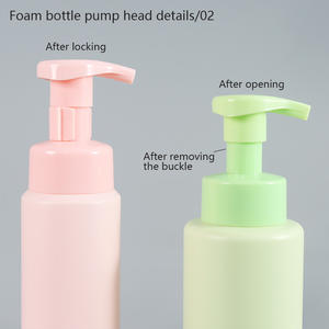 Bouteille cylindrique en plastique HDPE pour Lotion, Gel de douche, <span class=keywords><strong>Mousse</strong></span>, cosmétique, 200ml, 250ml, en stock, livraison gratuite - Product Image 5