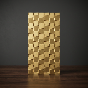 Carreaux muraux décoratifs en céramique or et argent 300x600mm, taille standard pour la décoration intérieure - Product Image 5