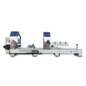 Aluminium and PVC profiles cutting saw machine with double head/aluminium cutting machinery