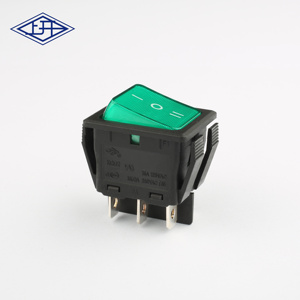 Kcd2 dpst <span class=keywords><strong>4</strong></span> pins chiếu sáng Marine Rocker chuyển 2 vị trí trắng đen vàng đỏ xanh Rocker chuyển đổi không thấm nước - Product Image 6