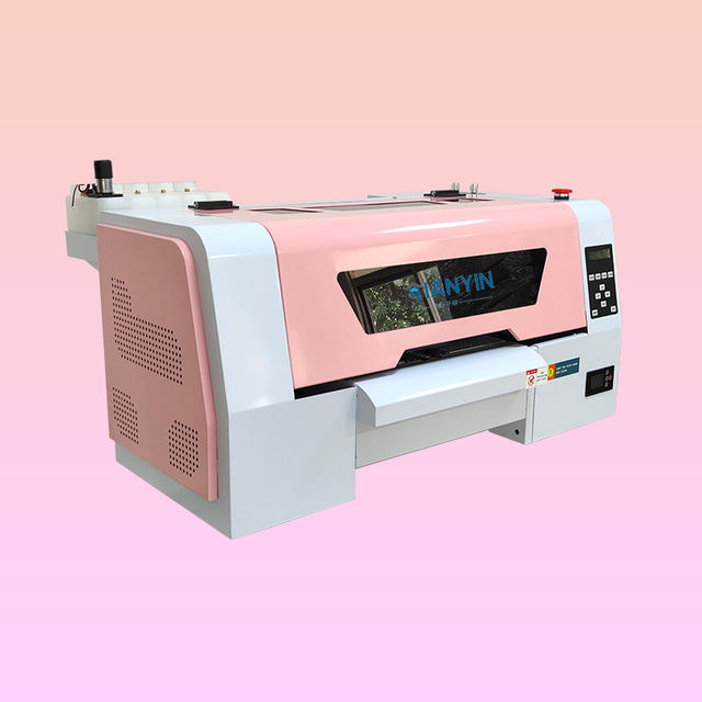 Custom Pink A3 Size Dtf Printer 30cm Tshirt Dtf Printer Set Suitable for Small Business Direct to Film Inkjet Printer