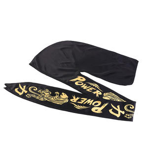 Bas quantité minimale de commande Logo Personnalisé Satin Soyeux Du Chiffons Usine En Gros Velours Duragesic Personnalisé Durags pour Hommes Enfants - Product Image 6