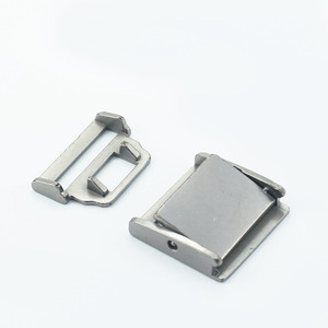 Side Release Buckle Zinc Alloy 25mm Inner Diameter Durable For Bags <b>Webbing</b> Hardware Accessories - Product Image 1