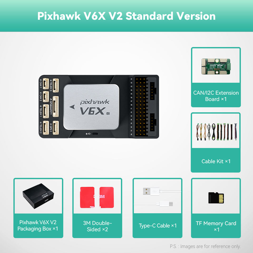 CUAV Pixhawk V6X V2 Flight Controller Standard with Triple Redundant ...