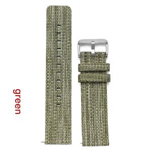 Lionorm toptan iki parçalı 18mm 20mm 22mm Denim kumaş Fitbit <span class=keywords><strong>Versa</strong></span> için akıllı saat kayış naylon hızlı bırakma saat kordonları - Product Image 4