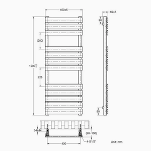 <span class=keywords><strong>Radiateur</strong></span> en acier à succès en Chine, <span class=keywords><strong>radiateur</strong></span> de <span class=keywords><strong>chauffage</strong></span> <span class=keywords><strong>central</strong></span>, porte-serviettes - Product Image 4