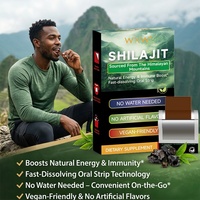 Offre Spéciale : Bandes Orales de Shilajit à Dissolution Rapide – Film Oral Ultra-Fin – Shilajit Pur pour l'Énergie, le Renforcement Immunitaire et l'Amélioration du Bien-être Général