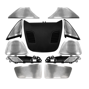 G30 крышка светодиодного динамика для освещения для BMW 5 серии G30 передний твитер Рог светящаяся крышка - Product Image 1