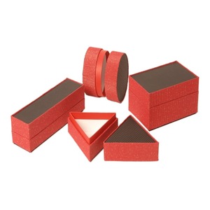 Boîte en carton rigide pour emballage recyclable avec logo personnalisé, boîte cadeau pour bijoux - Product Image 1
