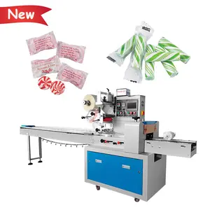 High speed automatic horizontal hard sweet candy stick sachet packing machine