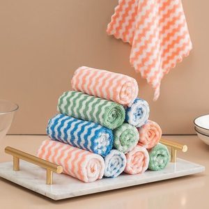 Liquidation serviettes de <span class=keywords><strong>cuisine</strong></span> en microfibre écologiques serviette 30x30 cm torchon de <span class=keywords><strong>cuisine</strong></span> serviette de nettoyage de <span class=keywords><strong>cuisine</strong></span> multicolore - Product Image 3