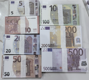 Tiền giấy Euro Chất lượng cao, đạo cụ tổ tiên ngân hàng, mệnh giá khác nhau, hiệu ứng phim thực tế, tiệc tùng, Giáng sinh, phục sinh - Product Image 1
