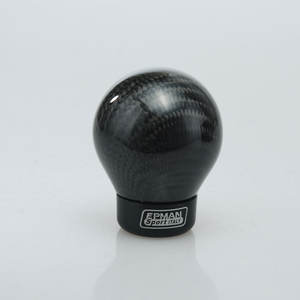 Pommeau de levier de vitesse en aluminium EPMAN en fibre de carbone véritable pour Honda VW BMW EP-SK1717S - Product Image 4