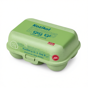 Koziol Egg <b>Box</b> Eggs To Go <b>Mini</b> 6 Compartment <b>Storage</b> Container For Fresh Eggs Portable Design - Product Image 2