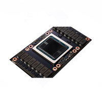 Nouvelle carte graphique GPU pour station de travail professionnelle V100 SXM2 32 Go GDDR5 1290 MHz double slot 4096 bits 250 W 11 nm PCIe 3.0 X16 avec ventilateur