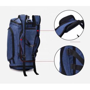 Bolsa Deportiva Informal para Hombre y Mujer, Lista para Enviar, para Entrenamiento, Ejercicio, Gimnasio, Fitness, Negra - Product Image 4