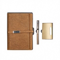 Carnet en cuir A5 personnalisé avec logo, journal d'affaires, agenda relié, cadeau d'entreprise, papeterie de bureau
