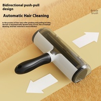 2025 poignée amovible ABS auto-nettoyant réutilisable rouleau brosse chien brosse animal chat épilateur charpie rouleau brosse