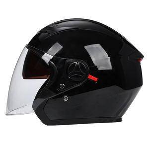 Casque à visage ouvert de qualité supérieure avec graphiques personnalisés et visière déroulante intégrée - Product Image 3