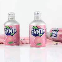 Boissons importées Fanta300ML pêche blanche boissons exotiques pour les boissons gazeuses fraîches bon marché