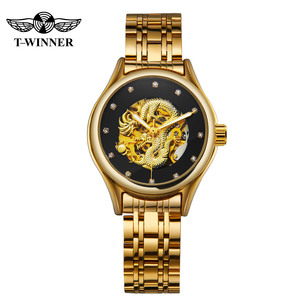 <span class=keywords><strong>Montre</strong></span>-bracelet automatique pour <span class=keywords><strong>femme</strong></span> Forsining en gros, fabriquée en Chine, analogique, personnalisée, marque Dragon, montres mécaniques de luxe pour <span class=keywords><strong>femme</strong></span> - Product Image 2