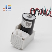 Pompe à vide à diaphragme sans balais 20 Lpm 12V 24V CC, mini, haute pression, sans huile, haut débit