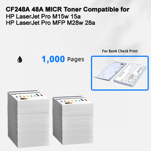 Cartucho de tóner MICR compatible con IBEST <span class=keywords><strong>HP</strong></span> CF248A 48A Compatible con <span class=keywords><strong>HP</strong></span> <span class=keywords><strong>LaserJet</strong></span> Pro M15w 15a <span class=keywords><strong>MFP</strong></span> <span class=keywords><strong>M28w</strong></span> 28a para impresión de cheques bancarios - Product Image 2