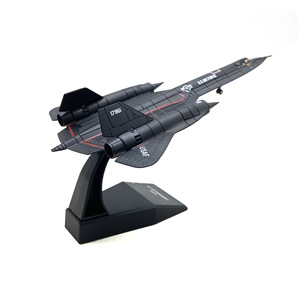 Modèle d'<span class=keywords><strong>avion</strong></span> en métal moulé sous pression SR-71 Blackbird US à l'échelle <span class=keywords><strong>1</strong></span>:<span class=keywords><strong>144</strong></span>, idéal pour un cadeau d'affaires - Product Image 3