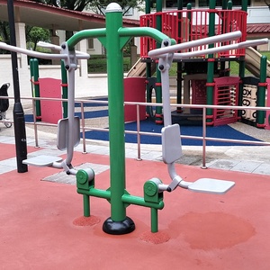 Equipo de gimnasio al aire libre para niños y adultos para ejercicio y entrenamiento - Product Image 3