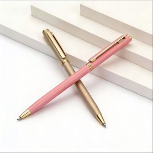 Promote Luxury Metal Ballpoint Pen Wholesale High Quality Slim Signature Pen with Custom logo Suitable for Corporate Event Gifts - Product Image 5